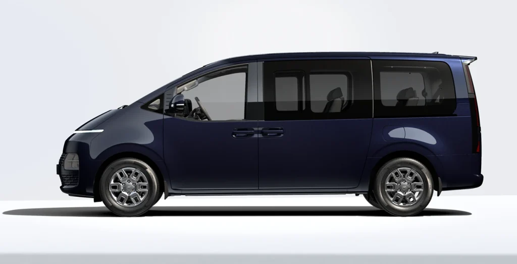 Hyundai-Staria-HEV-1.6TGDi-225cv-Tecno-lateral-azul