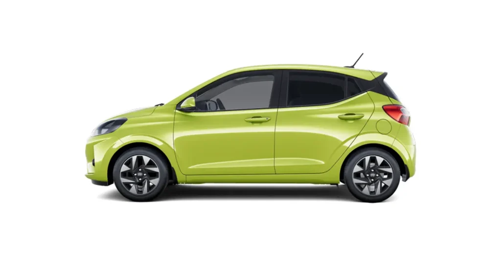 Hyundai-i10-Klass-63cv-MY25-verde-lateral
