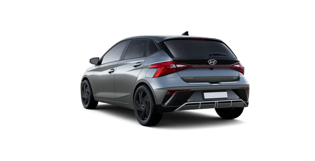 Hyundai-i20-1.0T-Black-Line-90cv-MY26-trasera-gris-oscuro