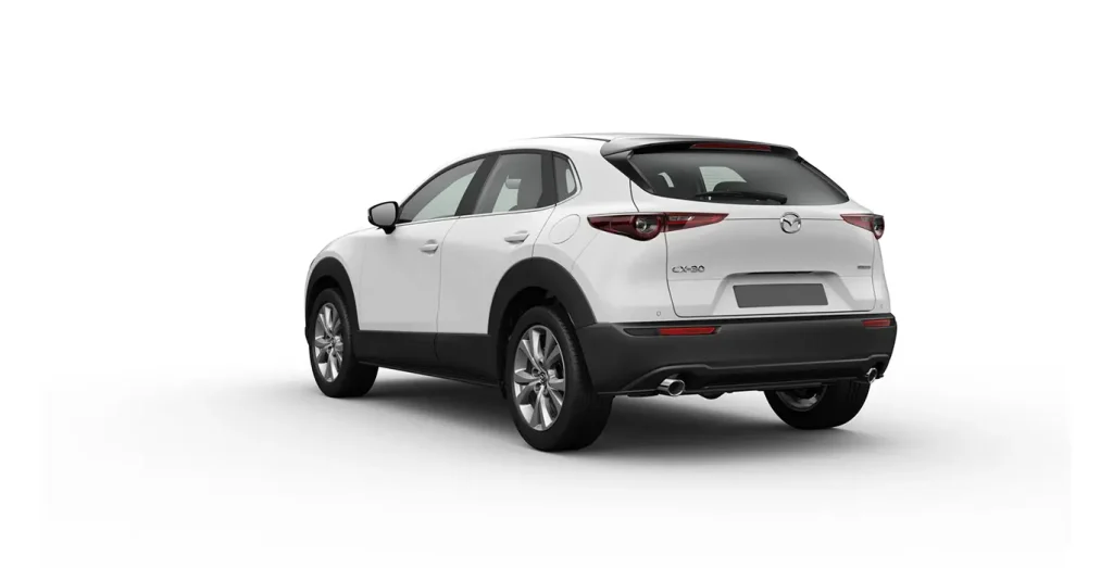 MAZDA-CX-30-2.5L-e-SYACTIV-G-MHEV-103kW-AT-Centre-line-trasera-blanco