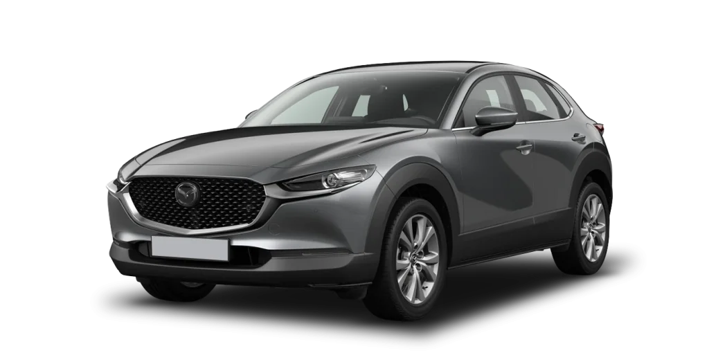 MAZDA-CX-30-e-SKYACT-G-MHEV-Centre-Line-II-sin-matricula-gris