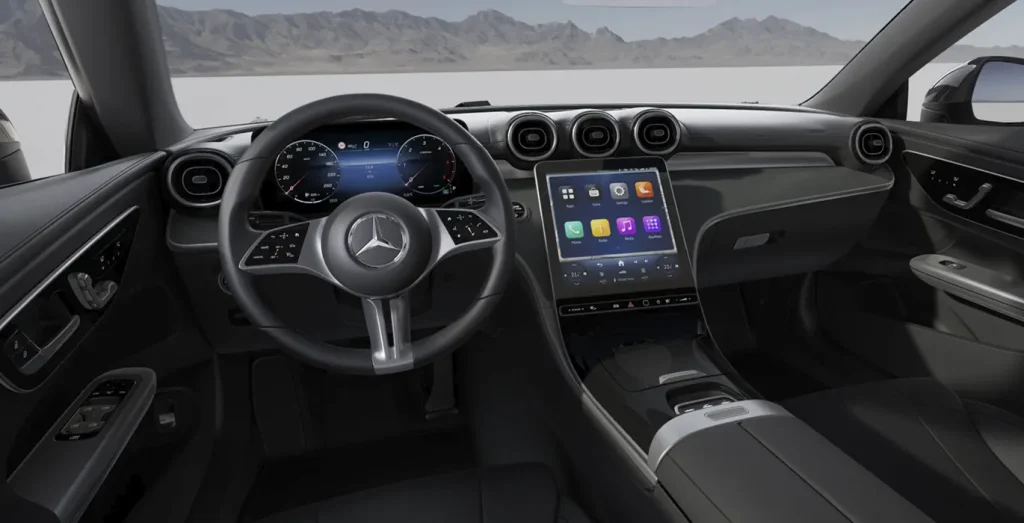 Mercedes-Benz-CLE-Cabrio-200D-interior-delantera