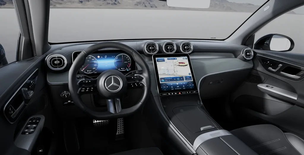 Mercedes-Benz-GLC-Coupe-300-de-4MATIC-interior-delantera