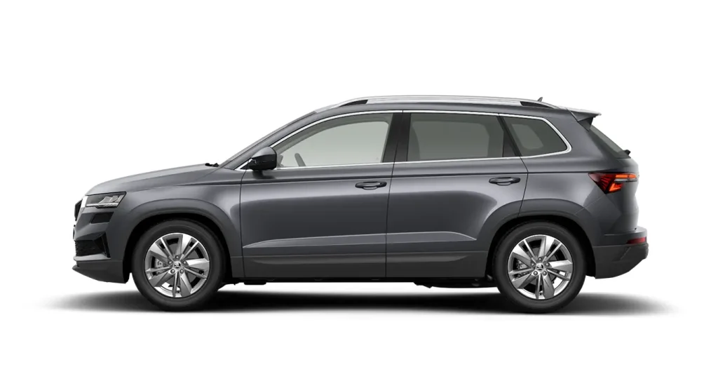 SKODA-Karoq-Selection-2.0-TDI-150cv-4x4-DSG-gris-lateral
