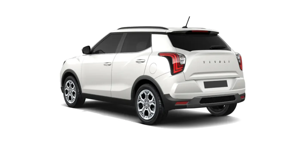 SSANGYONG-Tivoli-G15-Urban-Plus-4x2-blanco-trasera