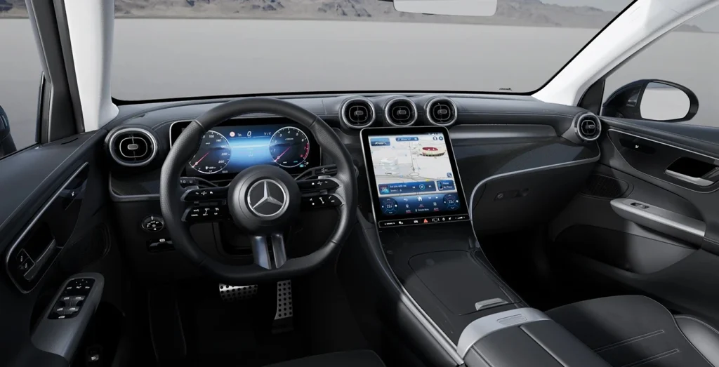 Mercedes-Benz-GLC-200-4MATIC-interior-delantera-gris