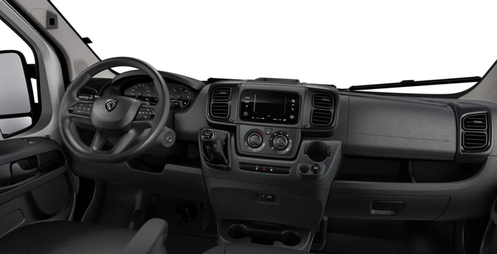 Peugeot-Boxer-Caja-Paquetera-Porton-L3-3.5T-Max-BlueHDi-180-SS-6vel-interior-delantera